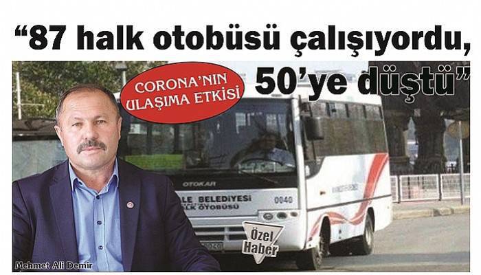 CORONA’NIN ULAŞIMA ETKİSİ 