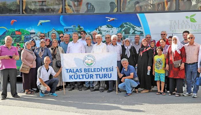 Talas Belediyesinden muharip gazilere Çanakkale gezisi