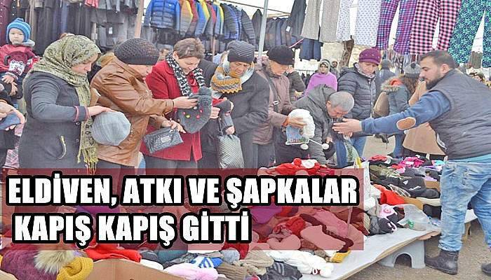 Eldiven, Atkı Ve Şapkalar Kapış Kapış Gitti