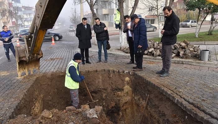 Karşıyaka Mahallesine su verildi