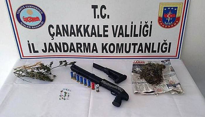 Çanakkale'de uyuşturucuya 1 gözaltı