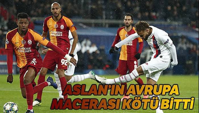 PSG Galatasaray kaç kaç bitti?