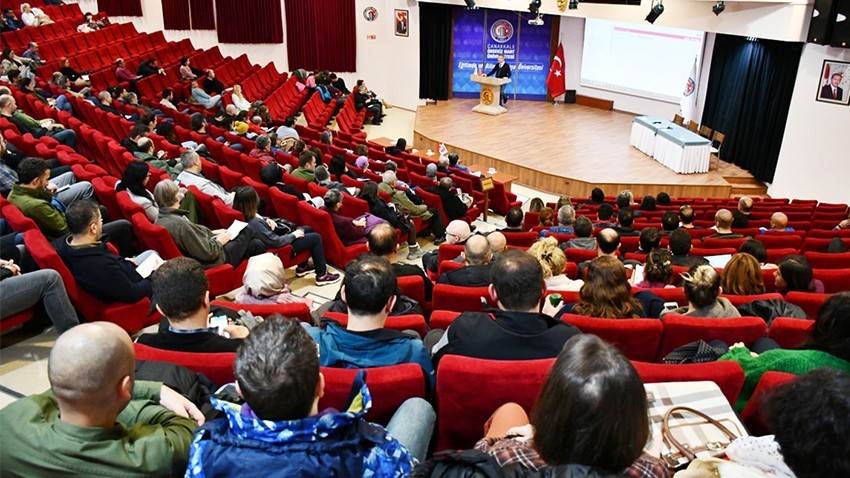 ÇOMÜ durum değerlendirmesi toplantısına katıldı