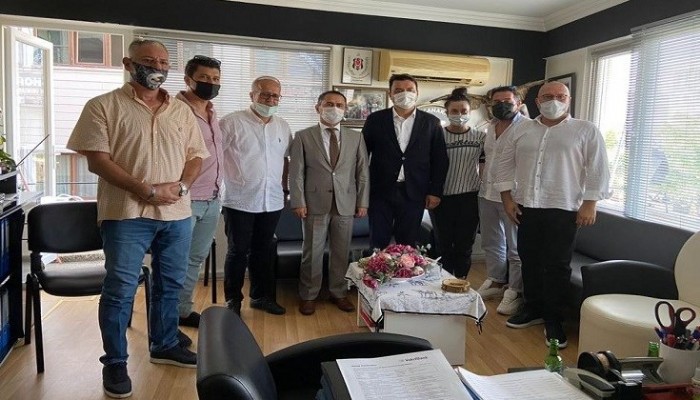 Vali Aktaş, Beşiktaşlılar ile Buluştu