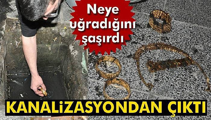  Çalınan altınlar bakın nereden çıktı!