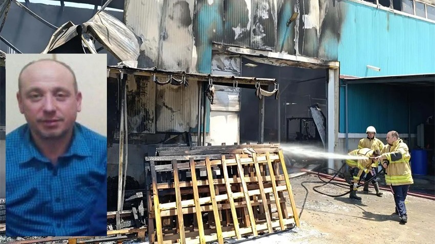 Fabrika Yangınında Yaralanan İşçi Hayatını Kaybetti