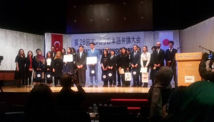 ÇOMÜ Öğrencileri Japonca konuşma Yarışmalarından Derecelerle Döndüler