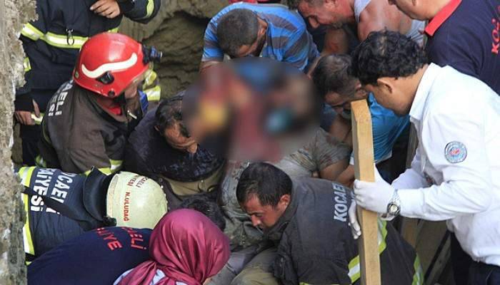 Göçük altından çıkarılan işçi hayatını kaybetti