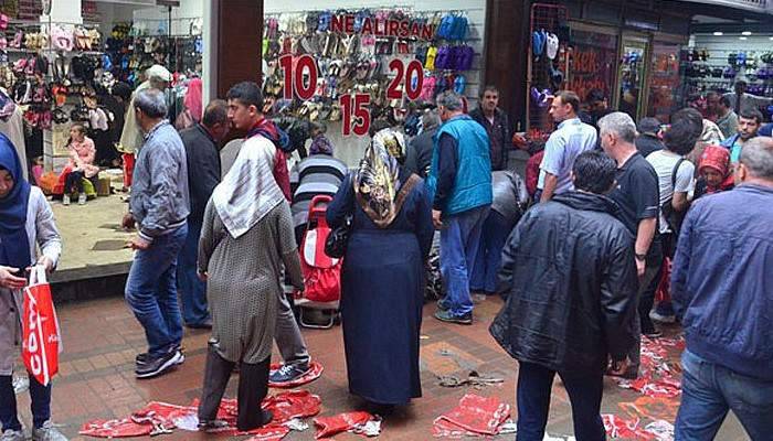 Dörtte bir fiyatına satıldı, vatandaş birbiriyle yarıştı