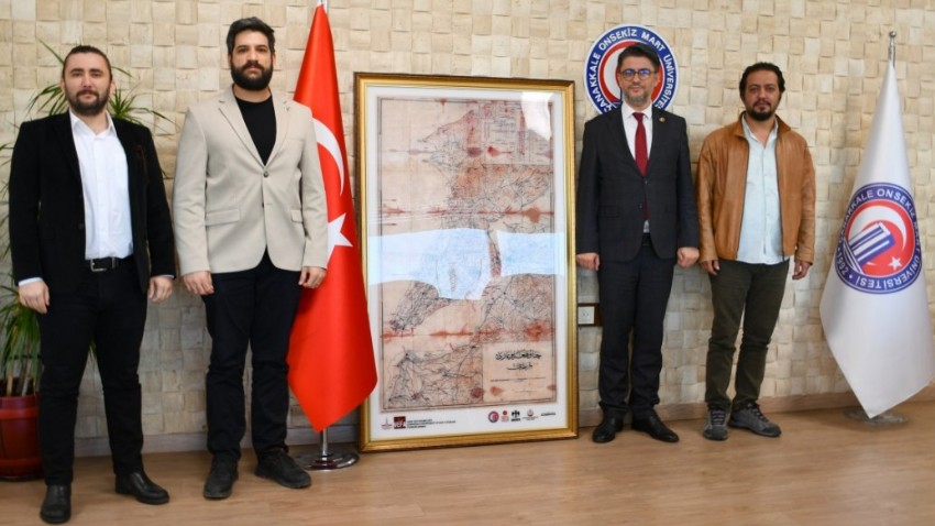 Çanakkale Savaşları Enstitüsü Heyetinden ÇOMÜ’ye Ziyaret