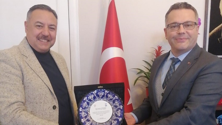 ÇAFAD Başkanı Selim Yazan’dan İl Kültür ve Turizm Müdürüne Ziyaret