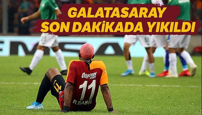 Galatasaray Konyaspor maçı kaç kaç bitti? | Galatasaray Konyaspor maçı maçtan dakikalar