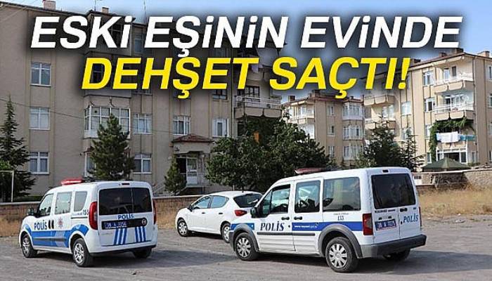 Eski eşini vurup balkondan atladı