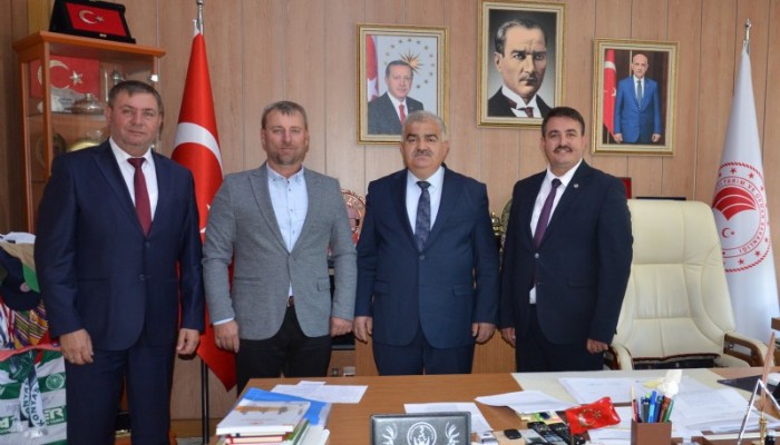 BİGA TARIM VE ORMAN İLÇE MÜDÜRÜ FEVZİ ATMACA’DAN GENEL MÜDÜRE ZİYARET