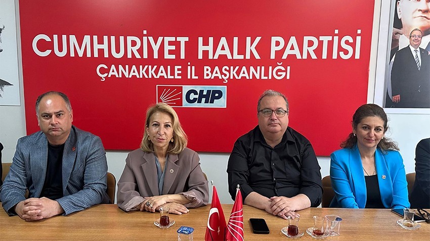CHP Muğla Milletvekili Süreyya Öneş Derici Çanakkale’deydi