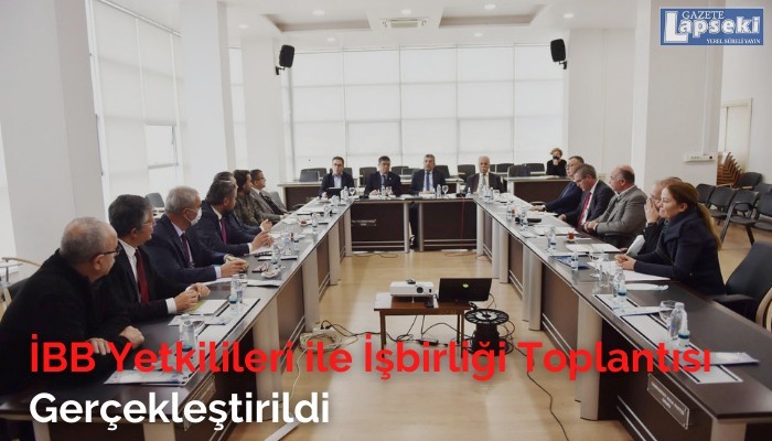 İBB Yetkilileri ile İşbirliği Toplantısı Gerçekleştirildi