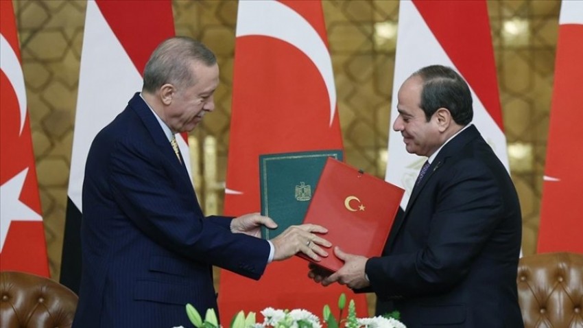 Türkiye ve Mısır arasında işbirliği kapsamında ortak bildiri imzalandı