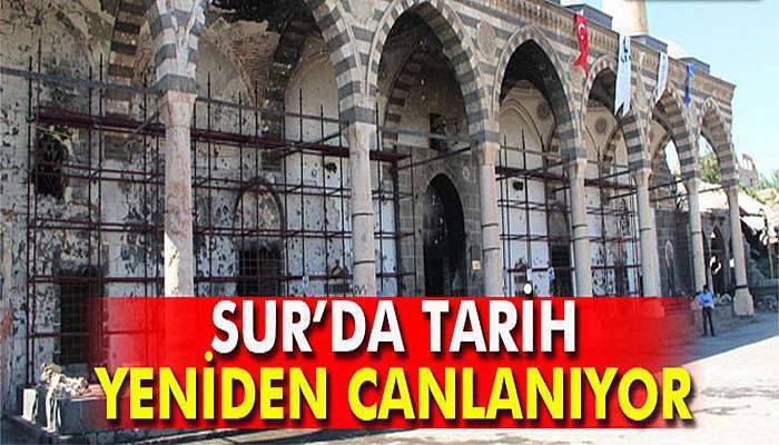 Sur’da tarih yeniden canlanıyor