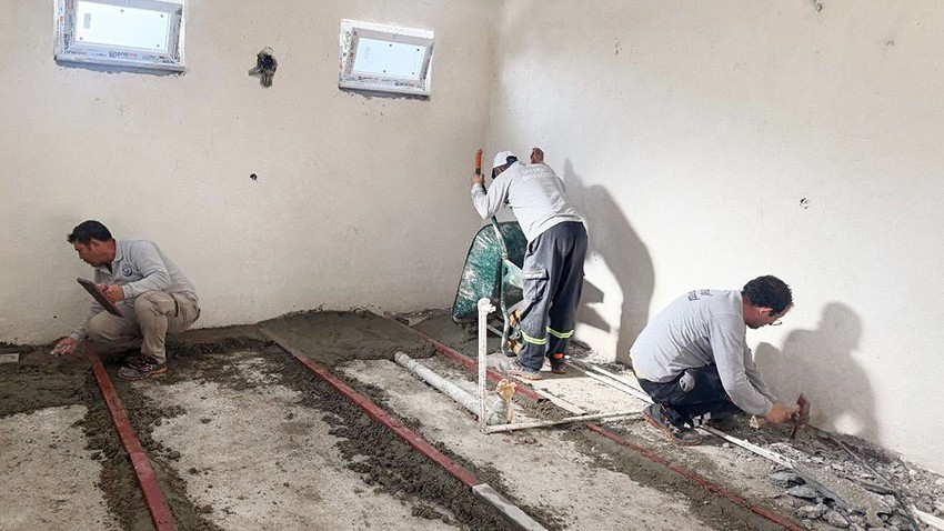 Lapseki Belediyesi ilçe genelinde çalışmaları sürdürüyor