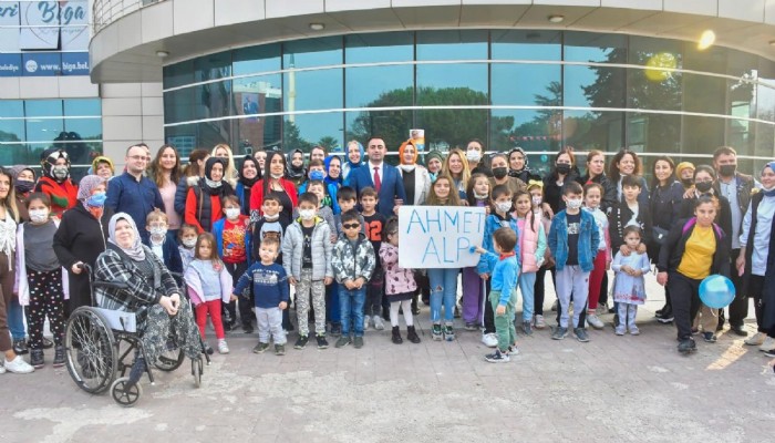 Mavi Balonlar İle Uğurlandı