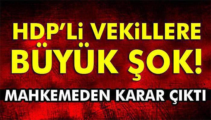 HDP’li vekillere zorla getirme kararı