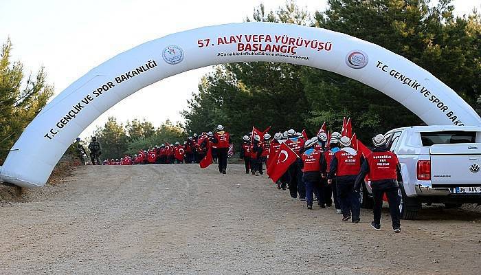 Gelibolu Yarımadası'ndaki 57'nci Alay Vefa yürüyüşü iptal edildi