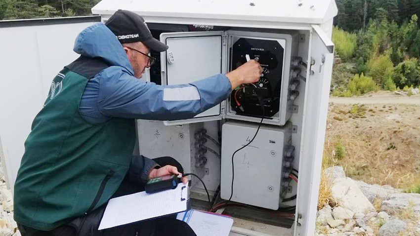 Baraj ve göletlerde ölçüm çalışmaları