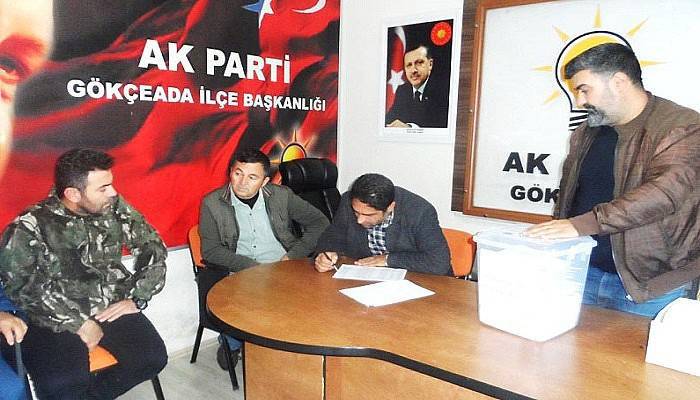 Gökçeada’da AK Parti delege seçimleri sona erdi