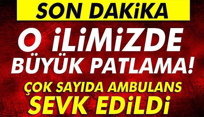 Diyarbakır'da büyük patlama