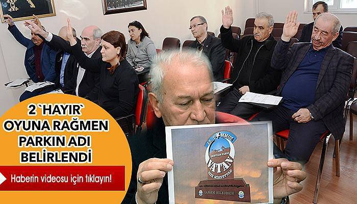 ‘15 Temmuz Şehitler Parkı’ adı verildi (VİDEO)