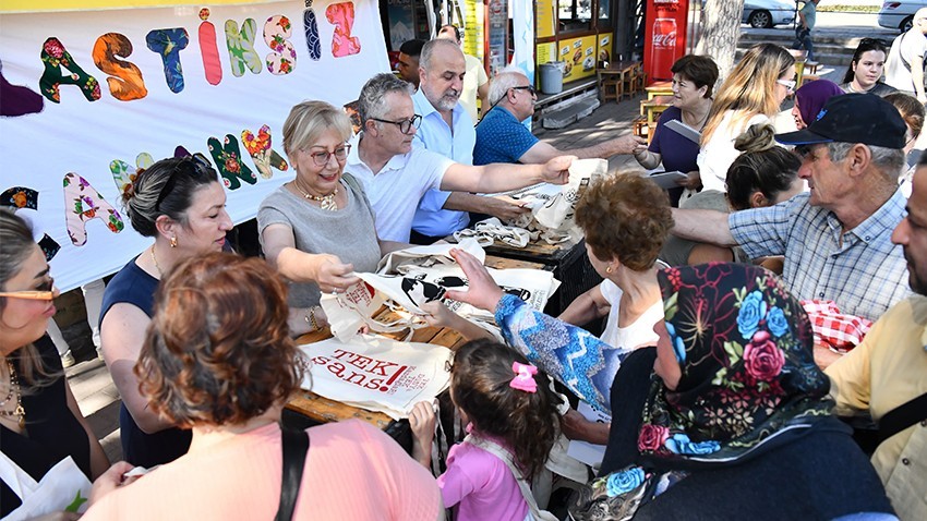 Plastiksiz Çarşı Pazar Etkinliği Gerçekleşti
