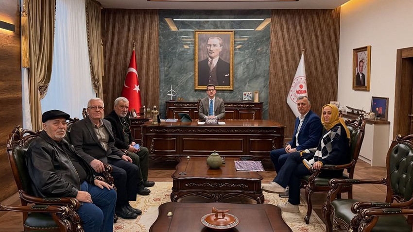 Dağcılık ve Havacılık Camiasından Kaymakam Kaptanoğlu’na Ziyaret