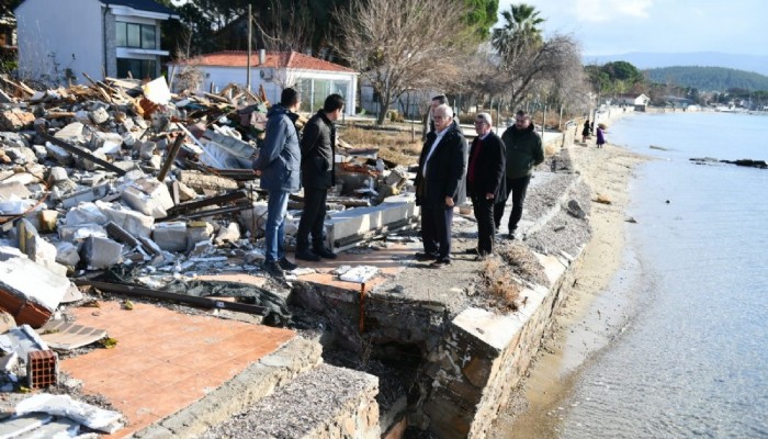 Başkan Gökhan Dardanos'ta İncelemelerde Bulundu