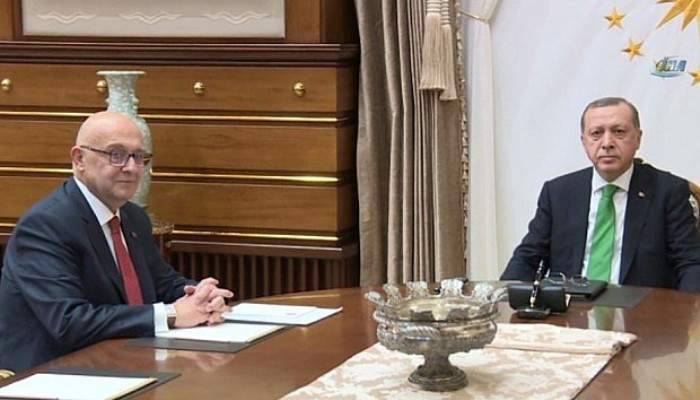 Cumhurbaşkanı Erdoğan, Ermeni Vakıflar Birliği Başkanı Şirinoğlu'nu kabul etti