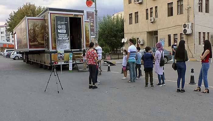 Çanakkale Savaşları Mobil Müzesi Iğdırlılarla buluştu (VİDEO)