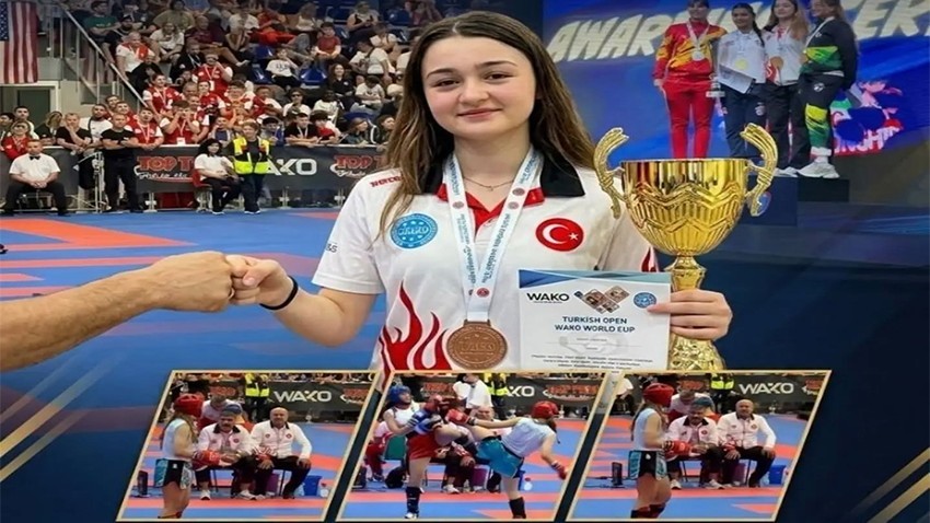 Çanakkaleli Genç Sporcu Dünya Üçüncüsü Oldu
