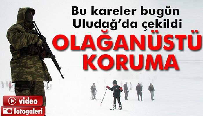  Uludağ’da yoğun önlem