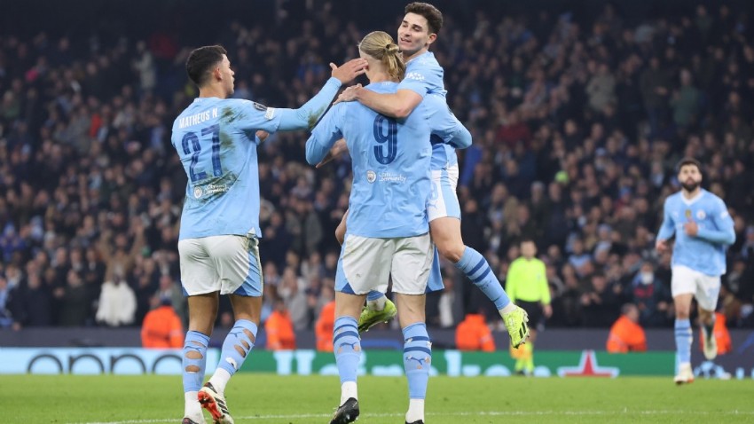 Manchester City, Kopengah'ı rahat geçti, çeyrek final biletini aldı