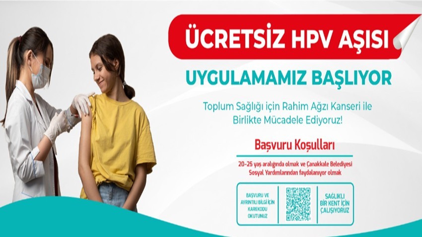 Ücretsiz HPV Aşı Uygulaması başlıyor