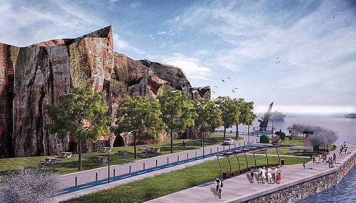 Orduevi Altı Sahil Yolu İhalesi Yapıldı