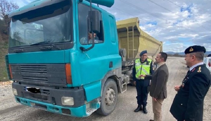 Vali Aktaş'tan Çan Jandarma Uygulama Noktasına Ziyaret