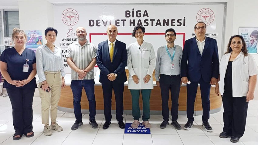 İl Sağlık Müdürü Görgülü’den Biga’da Sağlık Kurumlarına Ziyaret