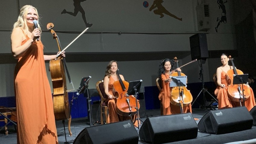 Gelibolu’da Cello Paradiso grubu performansıyla büyüledi