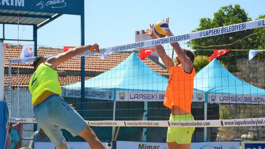 Lapseki Belediyesi Plaj Voleybolu Turnuvası tarihi belli oldu