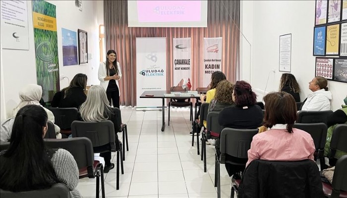 Enerji Timi, Çanakkaleli Kadınlara Tasarrufu Anlattı
