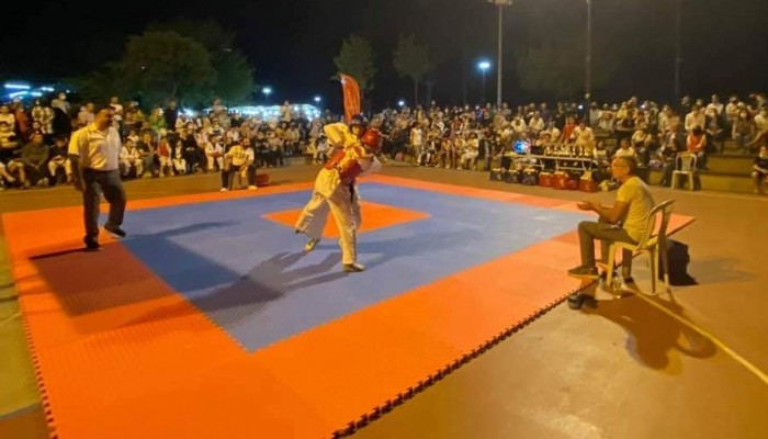 Milli Sporcular Mindere Çıktı, Taekwondo Turnuvası Nefes Kesti