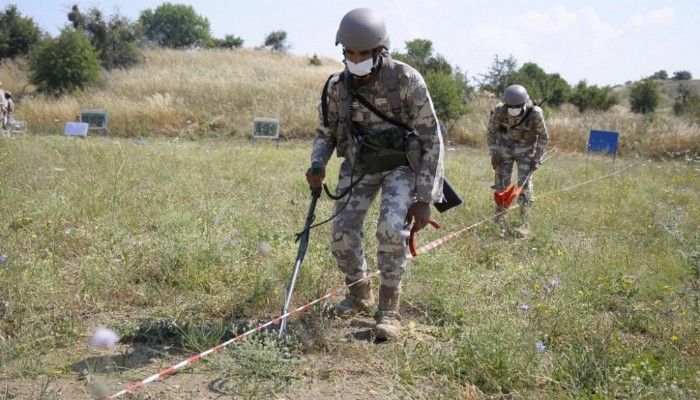 Katarlı askerler Çanakkale’de eğitiliyor