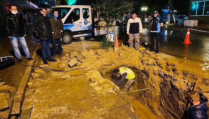 Boru patlağına anında müdahale