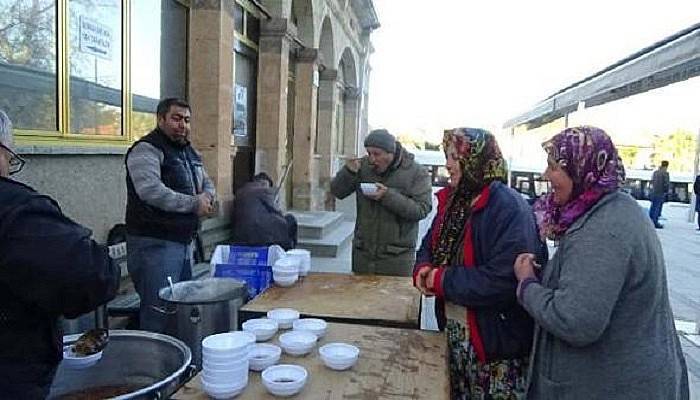 Bayramiç'te Buğday Çorbası İkramı