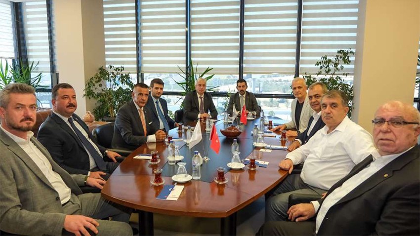 MHP Balıkesir Milletvekili Ekrem Gökay Yüksel, ÇTSO Yönetim Kurulunu Ziyaret Etti